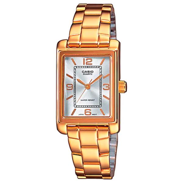 Ceas de mână pentru femei Casio LTP-1234PG-7A Cuarț/ 32 x 21 mm photo 1 Ceas de mână pentru femei Casio LTP-1234PG-7A Cuarț/ 32 x 21 mm photo 1