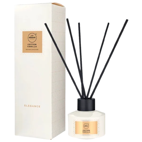 Освежитель воздуха для дома Aroma Home Elegance Sticks Хлопок Ванильлай/ 50 мл photo 1 Освежитель воздуха для дома Aroma Home Elegance Sticks Хлопок Ванильлай/ 50 мл photo 1