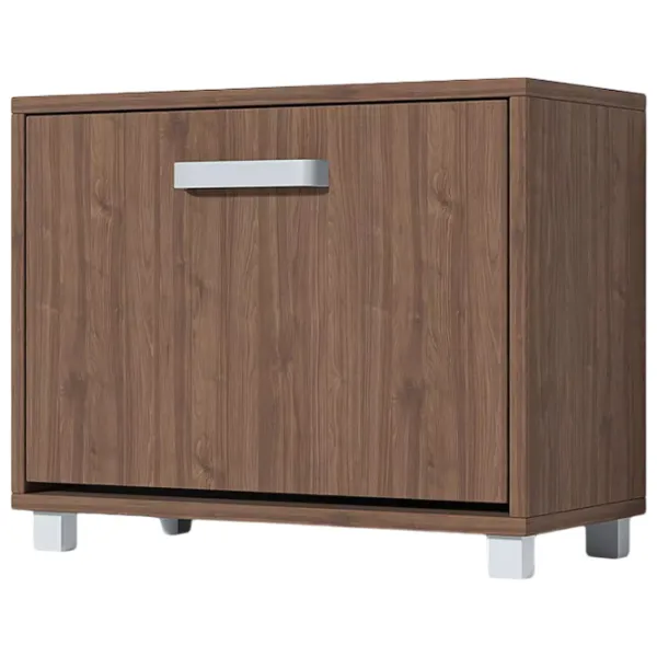 Dulap pentru încălțăminte Fabrik Home Modul №7 49.5 x 60 x 28.5/ Nuc pietros/ Nuc pietros photo 1