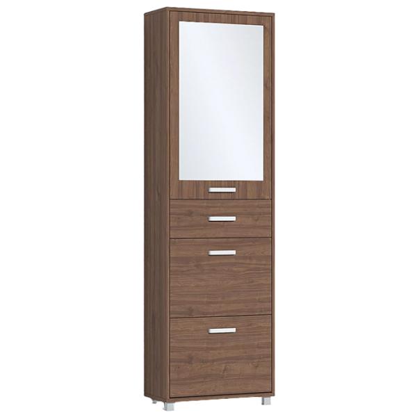 Dulap pentru încălțăminte Fabrik Home Modul №4 200 x 60 x 28.5/ Nuc pietros/ Nuc pietros photo 1
