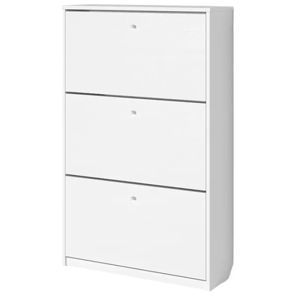 Dulap pentru încălțăminte Fabrik Home 3 uși 800 128 x 80 x 26/ Frasin alb/ Frasin alb photo 1 Dulap pentru încălțăminte Fabrik Home 3 uși 800 128 x 80 x 26/ Frasin alb/ Frasin alb photo 1