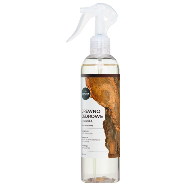 Освежитель воздуха для дома Aroma Home Spray Кедр с пачули/ 300 мл photo 1