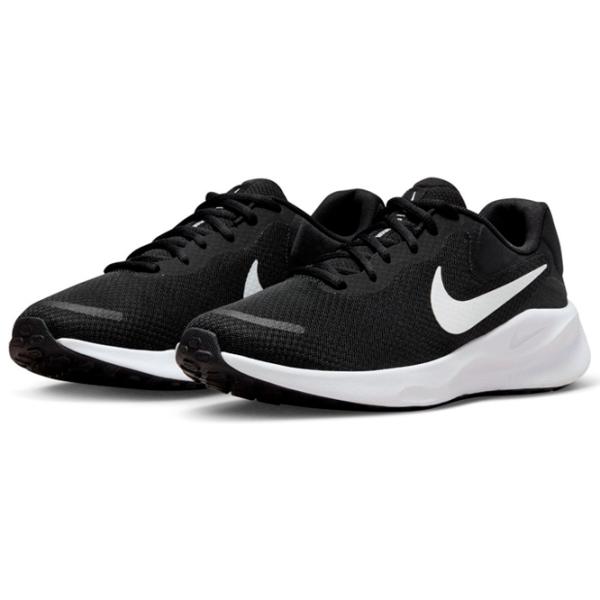 Кроссовки для мужчин Nike Revolution 7 43/ Black White photo 1