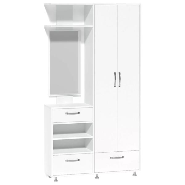 Set pentru antreu Fabrik Home Marvin stânga LPAL/ Frasin alb photo 1 Set pentru antreu Fabrik Home Marvin stânga LPAL/ Frasin alb photo 1