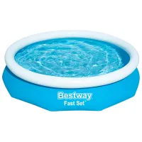 Бассейн Bestway 57456BW 3800 л/ Надувной/ Синий