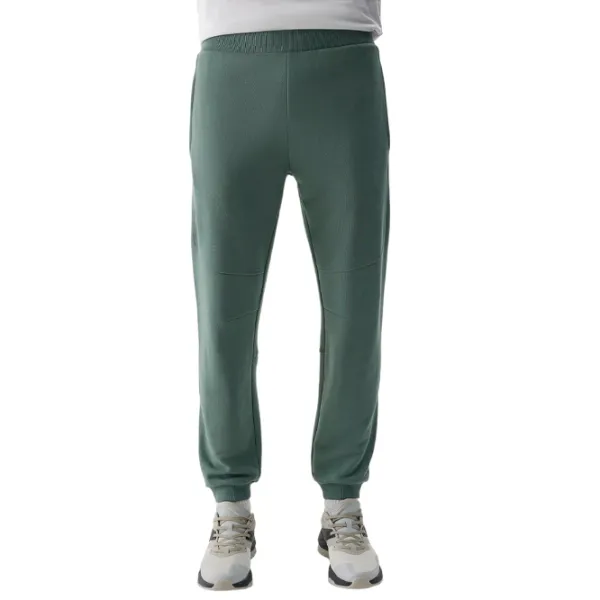 Pantaloni sportivi pentru bărbați 4F 4FWSS24TTROM645-43S M/ Khaki photo 1