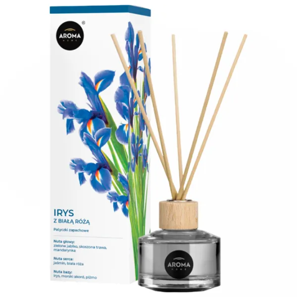 Освежитель воздуха для дома Aroma Home Sticks Ирис з бялая роза/ 50 мл photo 1