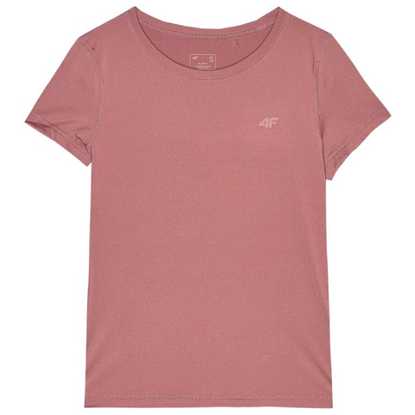 Tricou pentru femei 4F 4FWSS24TFTSF604-56S 90% poliester, 10% elastan/ Pink photo 1