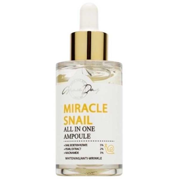 Сыворотка для лица Grace Day Miracle Snail All in One 50 мл/ Все типы photo 1