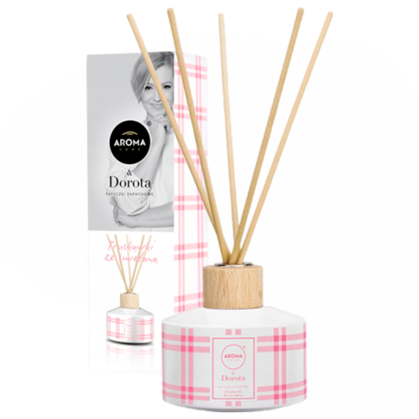 Aromatizator pentru casă Aroma Home Dorota Strawberry from Smietana/ 100 ml photo 1 Aromatizator pentru casă Aroma Home Dorota Strawberry from Smietana/ 100 ml photo 1