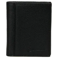 Кошелек для мужчин Lumberjack 3W DERI DKY 3PR Искусственная кожа/ Черный