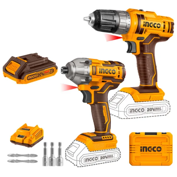 Set scule electrice INGCO COSLI230708 2300 rot/min photo 1 Set scule electrice INGCO COSLI230708 2300 rot/min photo 1