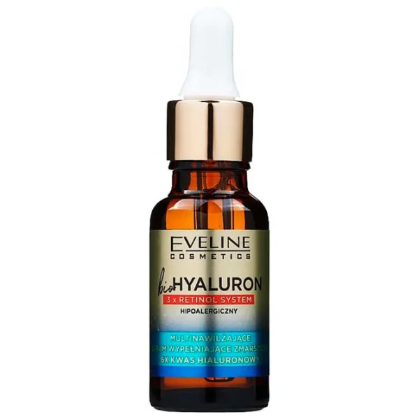 Сыворотка для лица Eveline Cosmetics Bio Hyaluron+Retinol 18 мл/ Все типы photo 1
