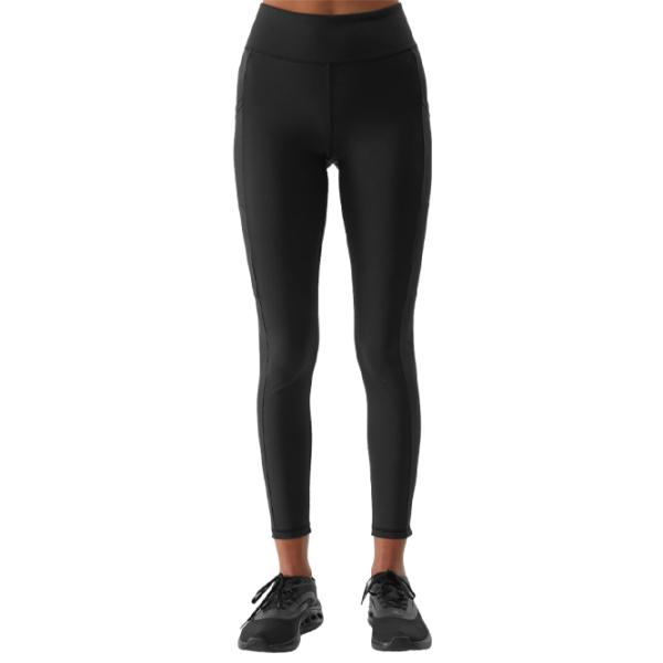 Colanți sport pentru femei 4F 4FWSS24TFTIF230-20S L/ Black photo 1
