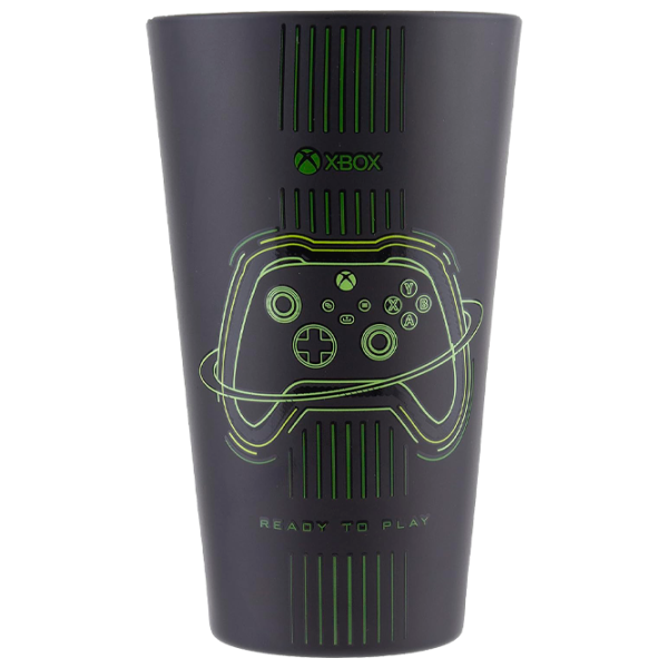Pahar Paladone XBOX Glass 0.4l / Sticlă / Black photo 1