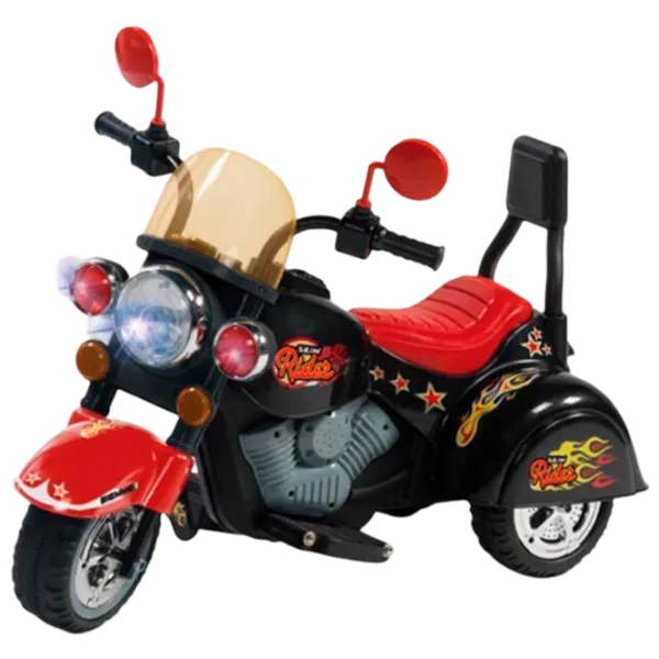 Детский мотоцикл Biemme Sun Rider 2+/ 4 км/ ч/ Черный photo 1 Детский мотоцикл Biemme Sun Rider 2+/ 4 км/ ч/ Черный photo 1