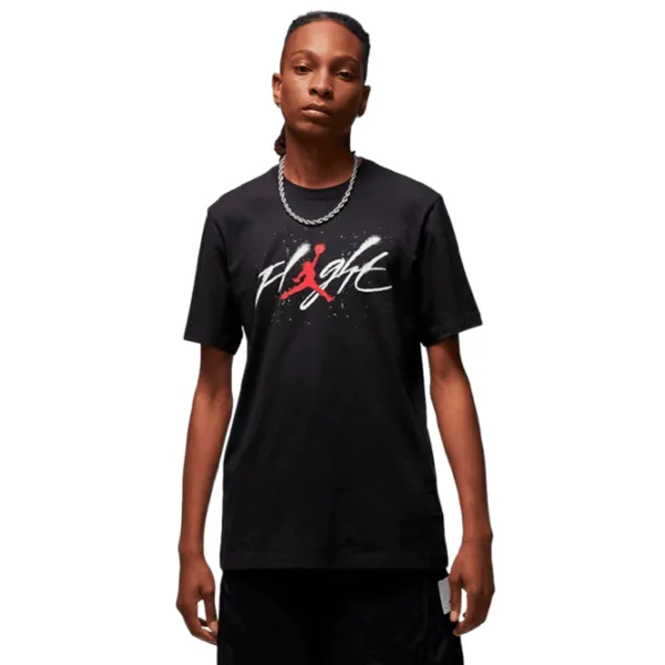 Tricou pentru bărbați Jordan Brand Gfx SS Crew2 100% bumbac/ Black photo 1