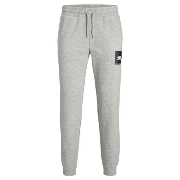 Pantaloni sportivi pentru bărbați Jack & Jones JPSTGORDON JJJILOCK M/ Gray photo 1