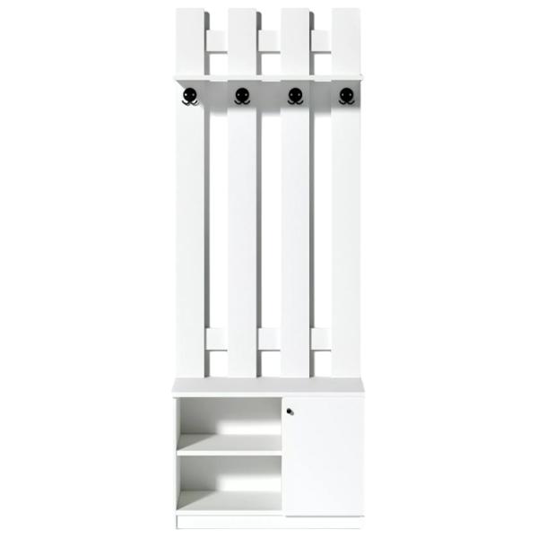 Set pentru antreu Fabrik Home Tina LPAL/ Frasin alb photo 1