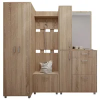 Set pentru antreu Fabrik Home Madlen 2100 LPAL/ Stejar sonoma