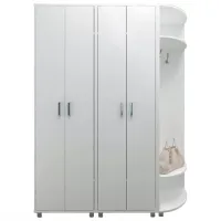 Set pentru antreu Fabrik Home Merry 1620 LPAL/ Frasin alb