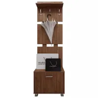 Комплект для прихожей Fabrik Home Mila 600 ЛДСП/ Орех каменный