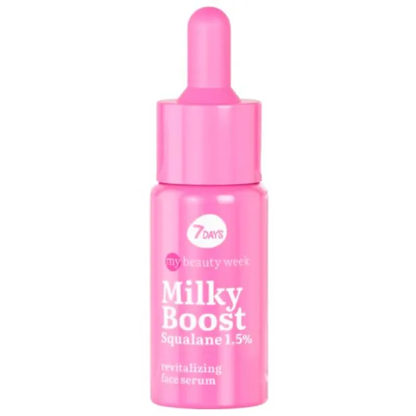 Ser pentru față 7DAYS Milky Boost Squalane 20 ml/ Toate tipurile photo 1 Ser pentru față 7DAYS Milky Boost Squalane 20 ml/ Toate tipurile photo 1