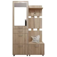 Set pentru antreu Fabrik Home Milana 1200 LPAL/ Stejar sonoma