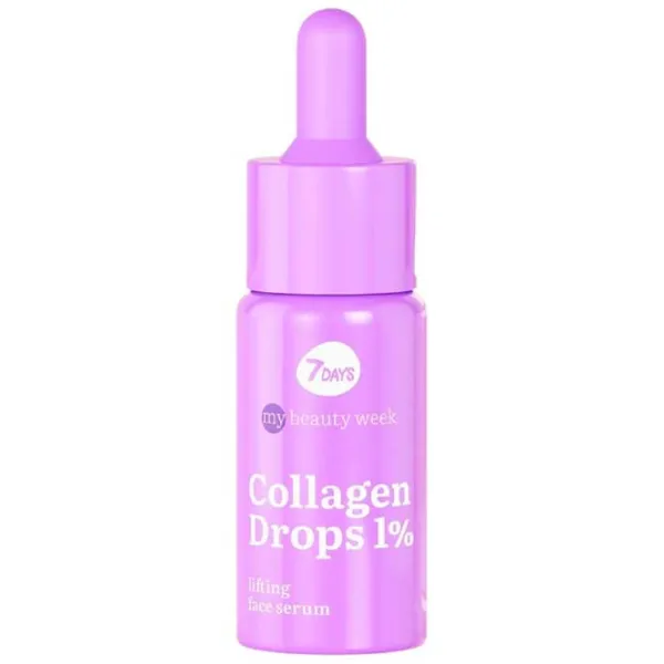 Сыворотка для лица 7DAYS Collagen Drops 1% 20 мл/ Все типы photo 1