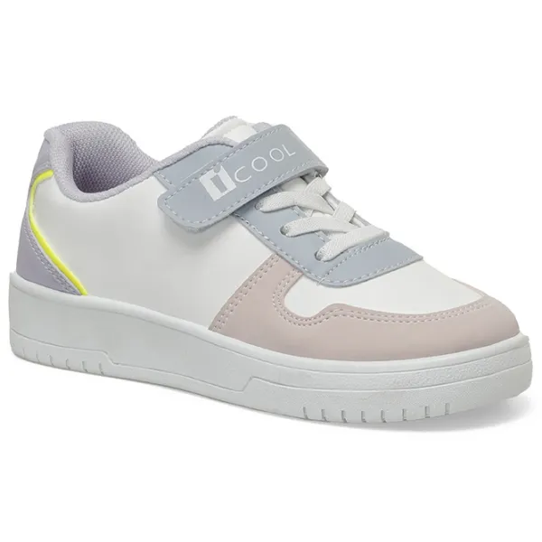 Adidași pentru fetiţe I Cool CARTE 4FX Demisezon/ White photo 1 Adidași pentru fetiţe I Cool CARTE 4FX Demisezon/ White photo 1