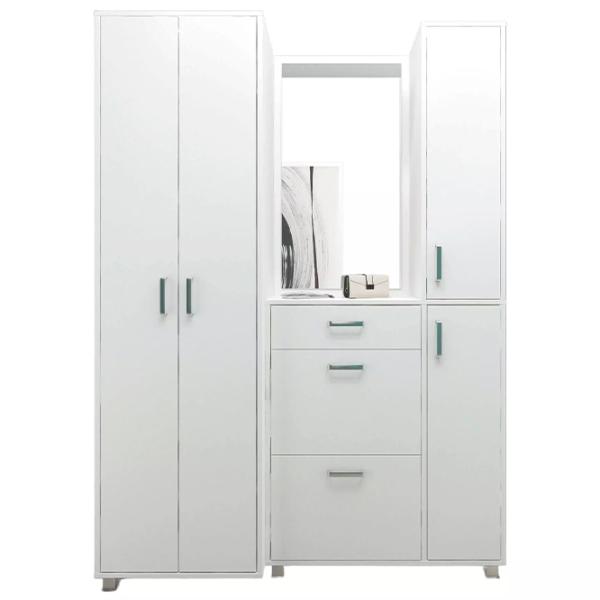 Set pentru antreu Fabrik Home Milada 1500 LPAL/ Frasin alb photo 1 Set pentru antreu Fabrik Home Milada 1500 LPAL/ Frasin alb photo 1