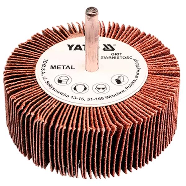 Круглая абразивная щетка Yato YT83374 80 мм photo 1