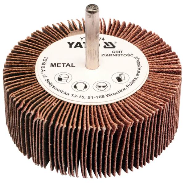 Круглая абразивная щетка Yato YT83371 80 мм photo 1