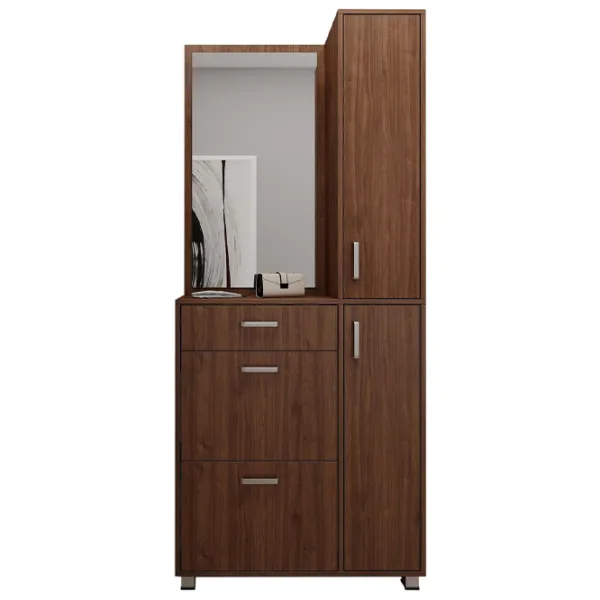 Set pentru antreu Fabrik Home Mira 900 LPAL/ Nuc pietros photo 1 Set pentru antreu Fabrik Home Mira 900 LPAL/ Nuc pietros photo 1