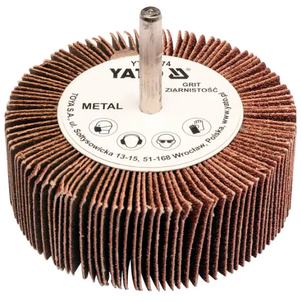 Круглая абразивная щетка Yato YT83376 80 мм photo 1