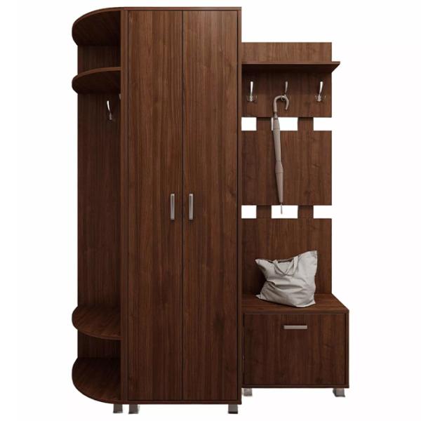 Set pentru antreu Fabrik Home Monica 1620 LPAL/ Nuc pietros photo 1 Set pentru antreu Fabrik Home Monica 1620 LPAL/ Nuc pietros photo 1