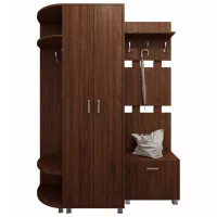 Комплект для прихожей Fabrik Home Monica 1620 ЛДСП/ Орех каменный