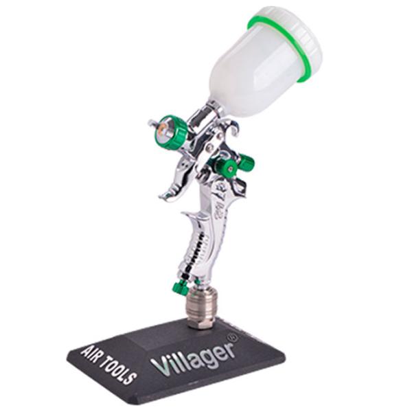 Aerograf Villager VAT 602 A 0.1 l/ Inox photo 1