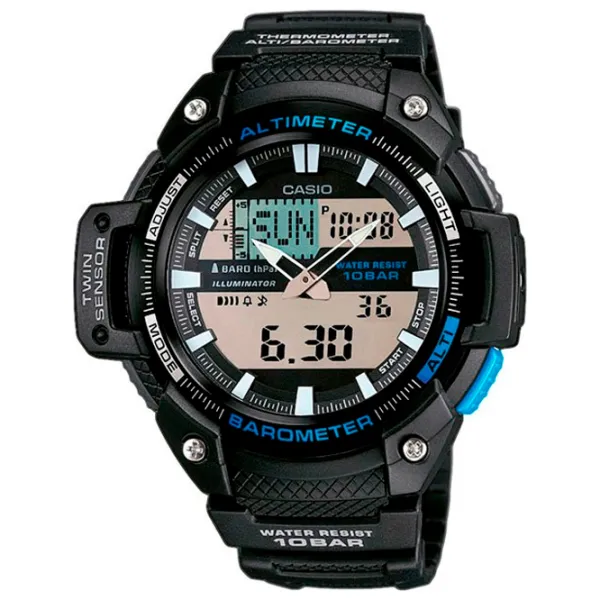 Наручные часы для мужчин Casio SGW-450H-1A Кварцевый/ 51 мм photo 1