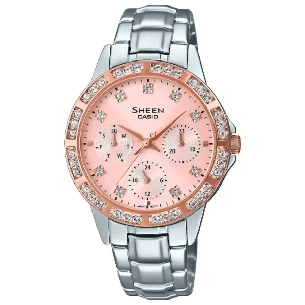 Наручные часы для женщин Casio SHE-3517SG-4AUEF Кварцевый/ 35 мм photo 1