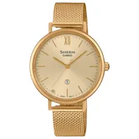 Ceas de mână pentru femei Casio SHE-4539GM-9AUER Cuarț/ 34 mm