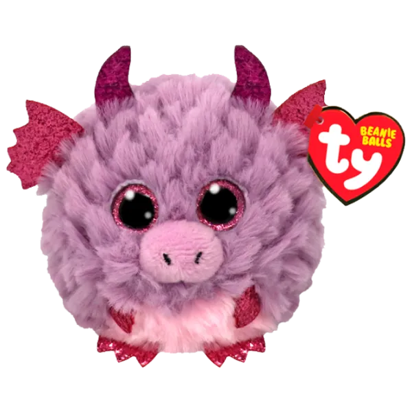 Jucărie moale Ty Beanie Balls TY42557 3+/ Pink photo 1