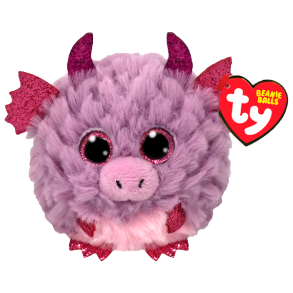 Jucărie moale Ty Beanie Balls TY42557 3+/ Pink photo 1