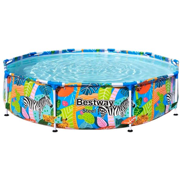 Piscină Bestway 56985BW 4062 l/ Cu cadru/ Multicolor photo 1 Piscină Bestway 56985BW 4062 l/ Cu cadru/ Multicolor photo 1