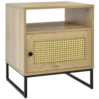 Noptiere Costway 5617912 56 x 48 x 40/ PAL/ Natural Oak