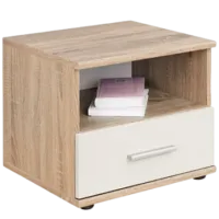 Тумбочки ASM 5542475 38см x 45см x 40см/ ДСП меламин/ Дуб cонома