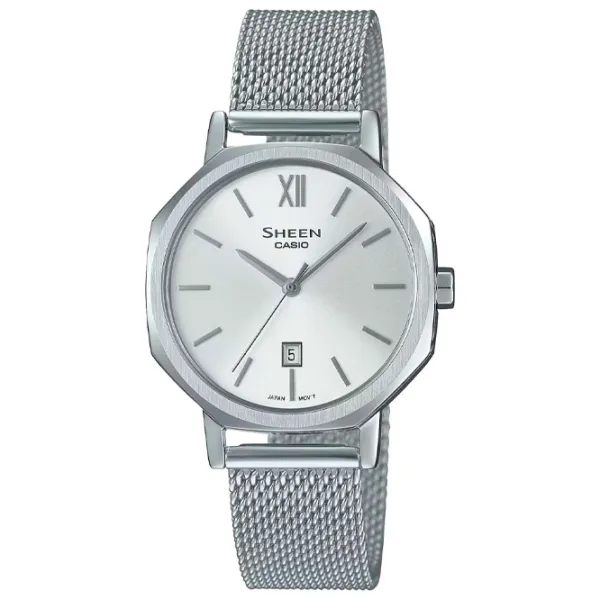 Ceas de mână pentru femei Casio SHE-4554M-7AUEF Cuarț/ 30 mm photo 1 Ceas de mână pentru femei Casio SHE-4554M-7AUEF Cuarț/ 30 mm photo 1