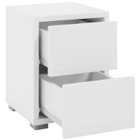 Noptiere Mirjan24 5554419 38 x 30 x 31/ PVC/ White