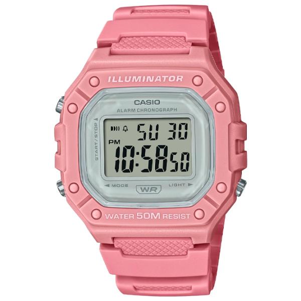 Ceas de mână pentru femei Casio W-218HC-4A Cuarț/ 43 mm photo 1