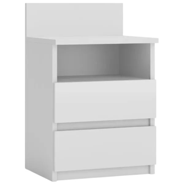 Noptiere TopEshop 5533085 59 x 40 x 32/ PAL melaminat/ White photo 1 Noptiere TopEshop 5533085 59 x 40 x 32/ PAL melaminat/ White photo 1
